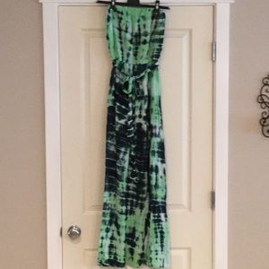 High slit maxi dress